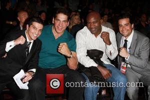 Ray, Lou Ferrigno, Evander Holyfield and Rich Orosco LA Matadors vs Mexico City Front Row held at Avalon  Hollywood,...