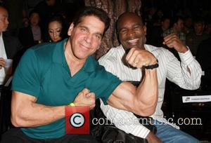 Lou Ferrigno and Evander Holyfield