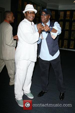 Bobby Brown and Arsenio Hall