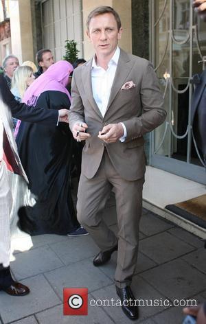 Daniel Craig  outside Claridges Hotel ahead of the film premiere for 'Cowboys & Aliens' London, England - 11.08.11