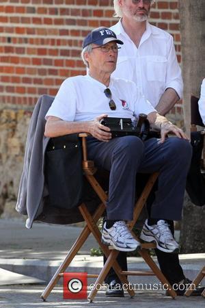 Clint Eastwood on the set of his new film 'J. Edgar' Los Angeles, California - 11.02.11