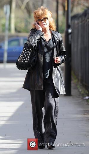 Rula Lenska,  at Granada Studios to film 'Coronation Street' Manchester, England - 22.03.11