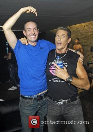 G-A-Y nightclub owner Jeremy Joseph with David Hasselhoff  appearing at G-A-Y London, England - 20.08.11