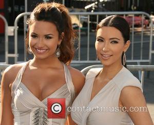Demi Lovato and Kim Kardashian 2011Do Something Awards held at the Hollywood Palladium - Arrivals Hollywood, California - 14.08.11