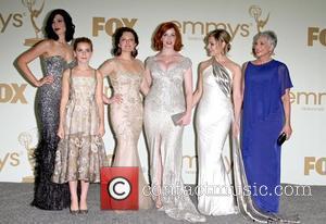 Jessica Pare, Cara Buono, Christina Hendricks, Elisabeth Moss, Kiernan Shipka and Emmy Awards