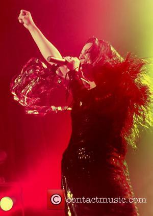 Amy Lee of Evanescence performs live at Manchester Apollo Manchester, England - 07.11.11