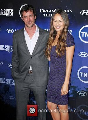 Noah Wyle and Moon Bloodgood The Premiere of TNT And Dreamworks' 'Falling Skies' - Arrivals West Hollywood, California - 13.06.11