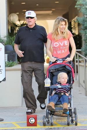 Gary Busey, Steffanie Sampson and their son Luke Sampson Busey Gary Busey leaving Caffe Roma after having lunch with his...