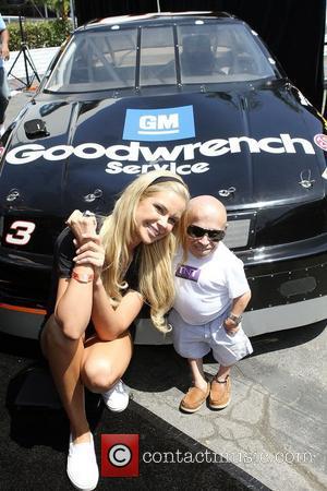 Playmate 2011 Jessa Hinton, Verne Troyer,  at the Celebrity Go-Kart Tournament benefiting the American Diabetes Association at K1 Speed...