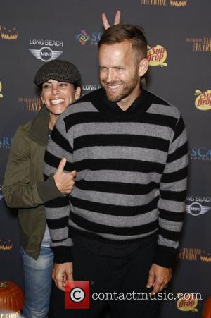 Jillian Michaels and guest The 3rd annual Los Angeles Haunted Hayride VIP opening night at Griffith Park Los Angeles, California...