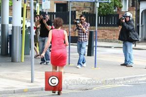 Imogen Thomas heads to Tesco to do some shopping London, England - 03.06.11