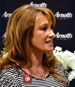 Jane Seymour  unveils the Country Casuals collection at Arnotts. She also launched her son Johnny Keach's band 'Plead The...