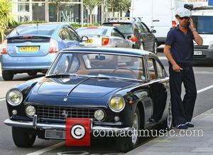 Jay Kay's Car Catches Fire In Race