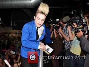 Jedward launch their new album 'Victory' at HMV Dundrum Many fans camped out the night before in order to meet...