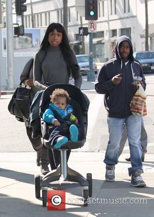 Jennifer Hudson and David Daniel Otunga Jr. Jennifer Hudson shopping with friends and her son in Beverly Hills Los Angeles,...