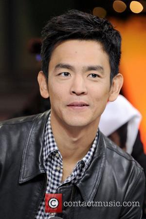 John Cho  appears on New.Music.Live to promote their upcoming movie 'A Very Harold & Kumar 3D Christmas'. Toronto, Canada...