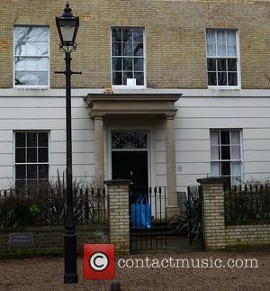 Images of Jude Law and Sienna Miller's new home in Highgate, North London. London, England - 24.01.11