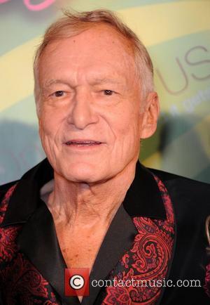 Hugh Hefner The 6th Annual Kandyland Party at the Playboy Mansion Beverly Hills Los Angeles, California - 25.06.11