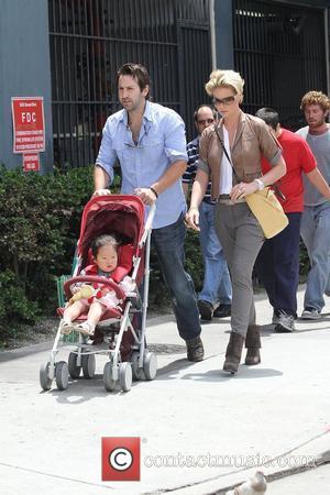 Katherine Heigl and husband singer Josh Kelley shopping at the farmer's market in Hollywood Los Angeles, California - 08.05.11