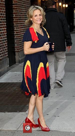 Amy Sedaris at the Ed Sullivan Theater for the 'Late Show With David Letterman' New York City, USA - 02.11.11