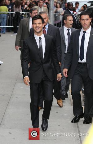 Taylor Lautner at Ed Sullivan Theater after appearing on 'The Late Show with David Letterman'  New York City, USA...