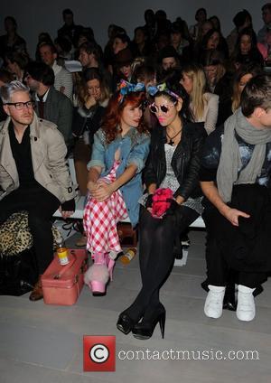 Paloma Faith and Marina Diamandis of Marina and the Diamonds  London Fashion Week A/W 2011 - Ashish- Front Row...