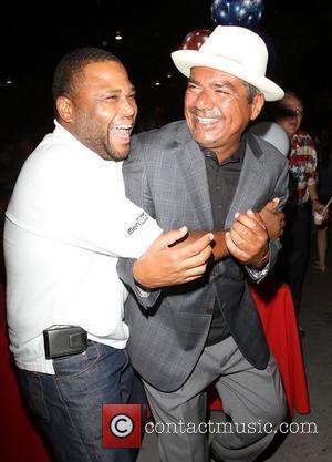 George Lopez, Anthony Anderson,  The Lopez Foundation celebrates 4th of July with fireworks and a salute to our troops...