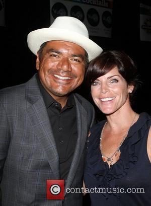 George Lopez and Lesli Kay,  The Lopez Foundation celebrates 4th of July with fireworks and a salute to our...