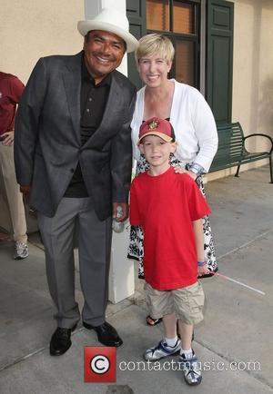George Lopez, Wendy Greuel and her son Thomas,  The Lopez Foundation celebrates 4th of July with fireworks and a...
