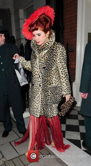 Paloma Faith leaves Mark's Club in Mayfair after attending Finch And Partners' Pre-BAFTA Party London, England - 12.02.11