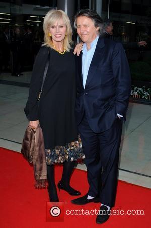 Joanna Lumley and Stephen Barlow McLaren Automotive Showroom - opening at One Hyde Park - Arrivals London, England - 21.06.11