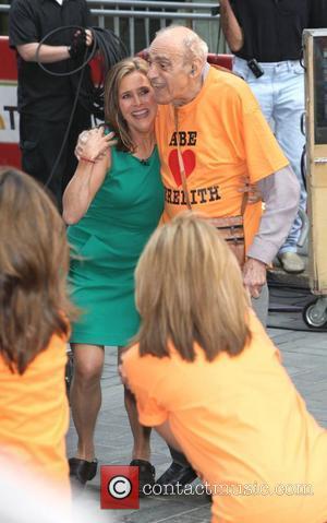 Meredith Vieira, and Abe Vigoda  The 'Today Show' salutes Meredith Vieira's Last Day with NBC Network New York City,...