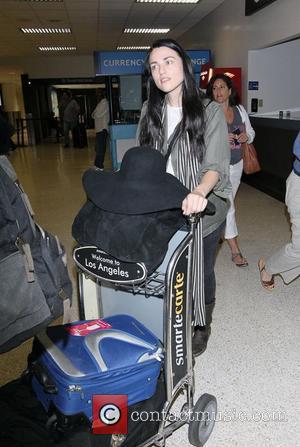 Katie McGrath The stars of international smash hit BBC television show Merlin arrive at LAX on a flight from London...