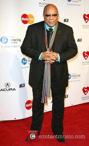 Qunicy Jones 2011 MusiCares Person of the Year Tribute to Barbara Streisand held at the Los Angeles Convention Center Los...