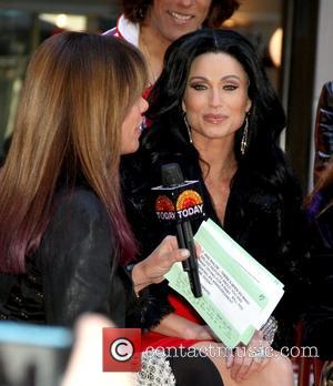 Amy Robach as Kim Kardashian filming for the NBC Today Show at Rockefeller Center for Halloween  New York City,...