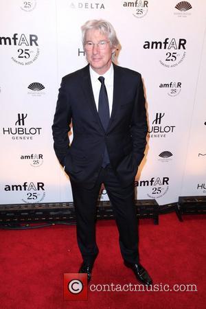 Richard Gere  AmFar's New York Gala 2011 ahead of Mercedes-Benz Fashion Week, held at Cipriani Wall Street New York...