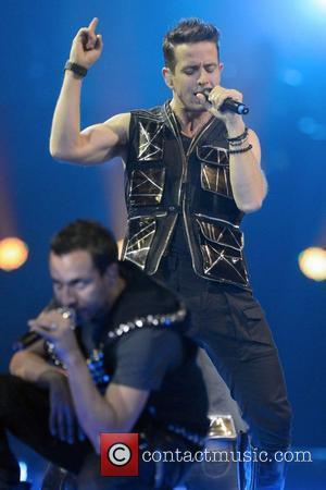 Joey McIntyre  NKOTBSB Tour - New Kids On The Block and Backstreet Boys perform on stage at the Air...