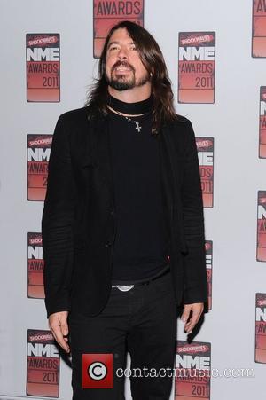 Dave Grohl Shockwaves NME Awards 2011 held at the O2 Academy Brixton - Arrivals London, England - 23.02.11