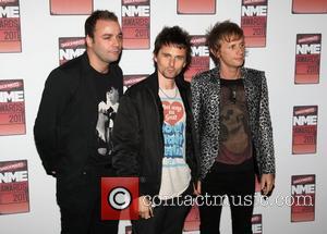 Matt Bellamy, Christopher Wolstenholme and Dominic Howard of Muse Shockwaves NME Awards 2011 held at the O2 Academy Brixton -...