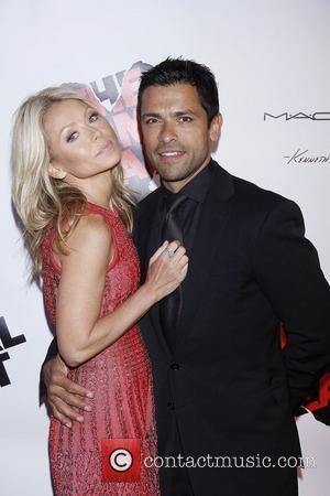 Kelly Ripa and Mark Consuelos  Opening night of the Broadway production of 'The Normal Heart' at the Golden Theatre...