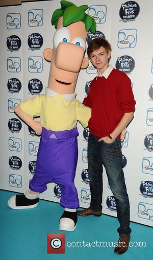 Thomas Sangster The UK premiere of Disney's Phineas and Ferb: Across 2nd Dimension at Apollo Piccadilly Circus London, England -...