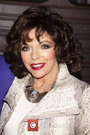 Joan Collins  Real Divas meet Broadway Divas backstage at the musical 'Priscilla: Queen of the Desert' at the Palace...
