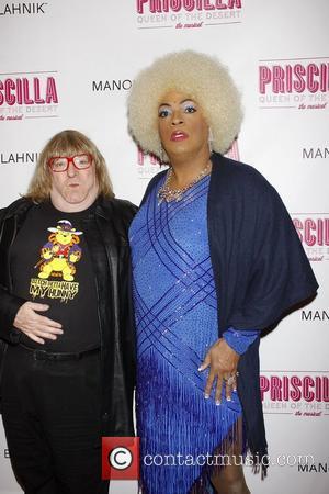 Bruce Vilanch and Kevin 'Flotilla DeBarge' Joseph   Opening night of the Broadway musical production of 'Priscilla Queen Of...