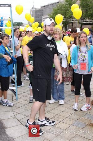 David Cook at the Race for Hope starting line at Freedom Plaza Washington DC, USA - 01.05.11