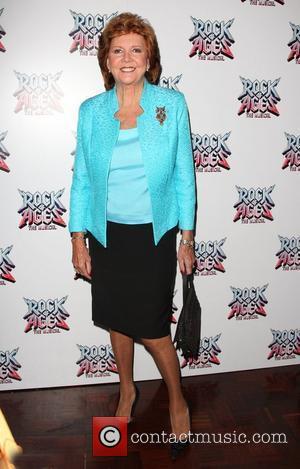 Cilla Black Rock of Ages the musical gala - Inside arrivals London, England - 28.0.11