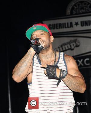 Prodigy real name Albert Johnson of Hip Hop duo Mobb Deep performs during the Rock the Bells concert at the...