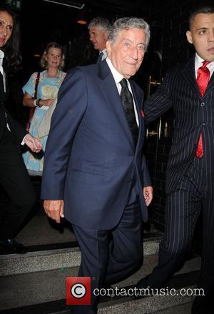 Tony Bennett,  at a private event at Ronnie Scott's Jazz Club in Soho. London, England - 05.10.11