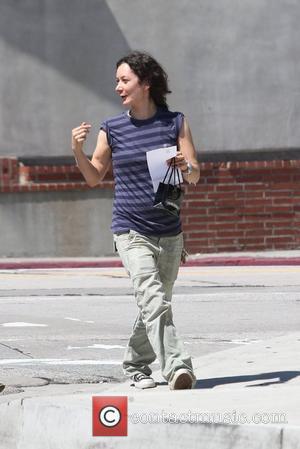 Rosanne actress, Sara Gilbert is seen out and a bout with a friends in Beverly Hills Beverly Hills, California -...