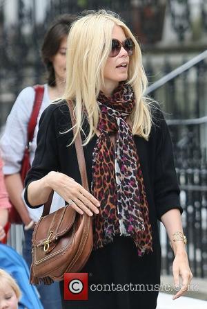 Claudia Schiffer  celebrities on the school run London, England - 22.06.11