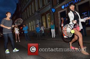 Heather Watson and Jameela Jamil The Slazenger Party held at The House of St Barnabas - Departures London, England -...